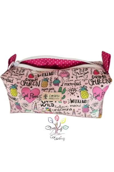 Unicorns & Flamingos Wash Bag